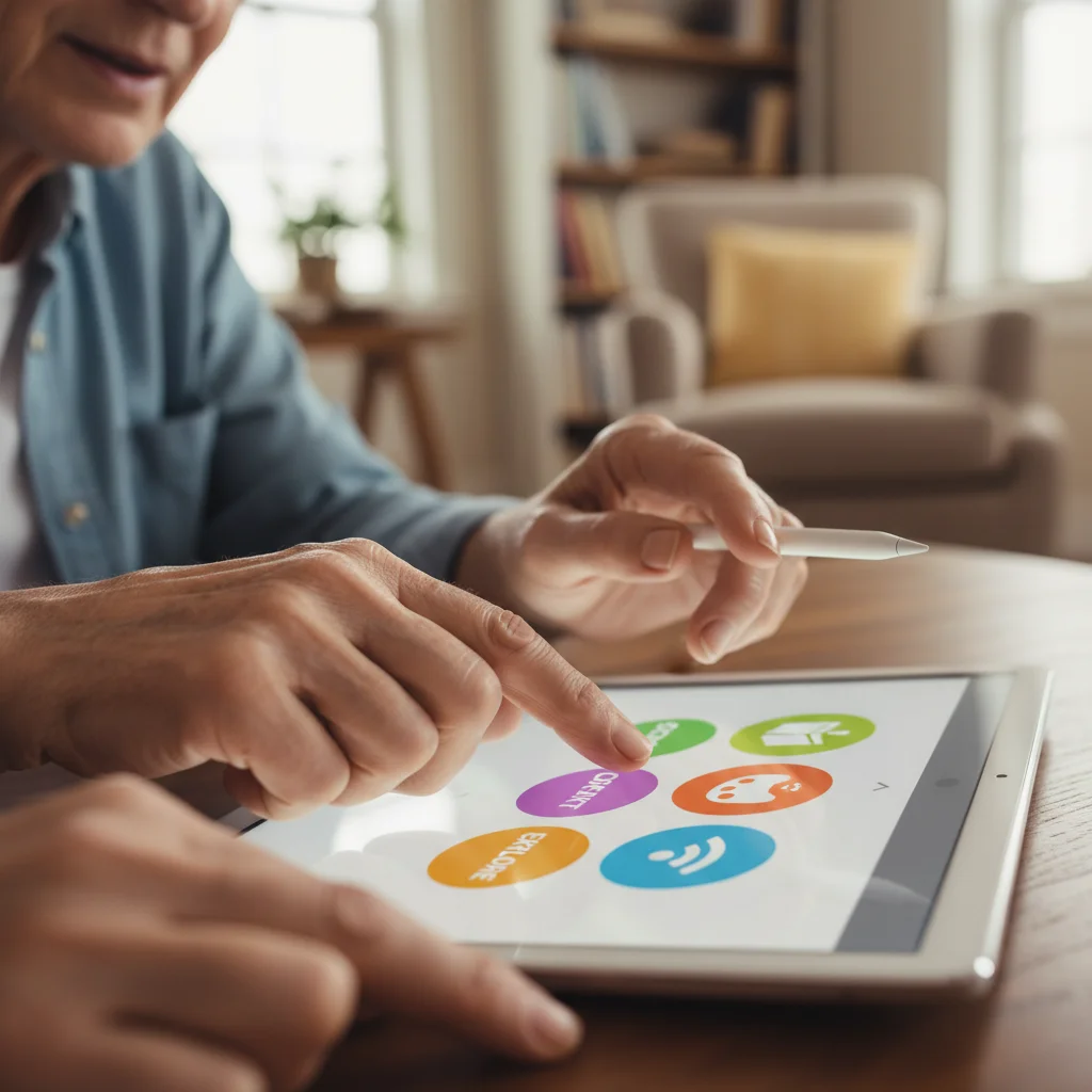 Intergenerational learning digital literacy tablet